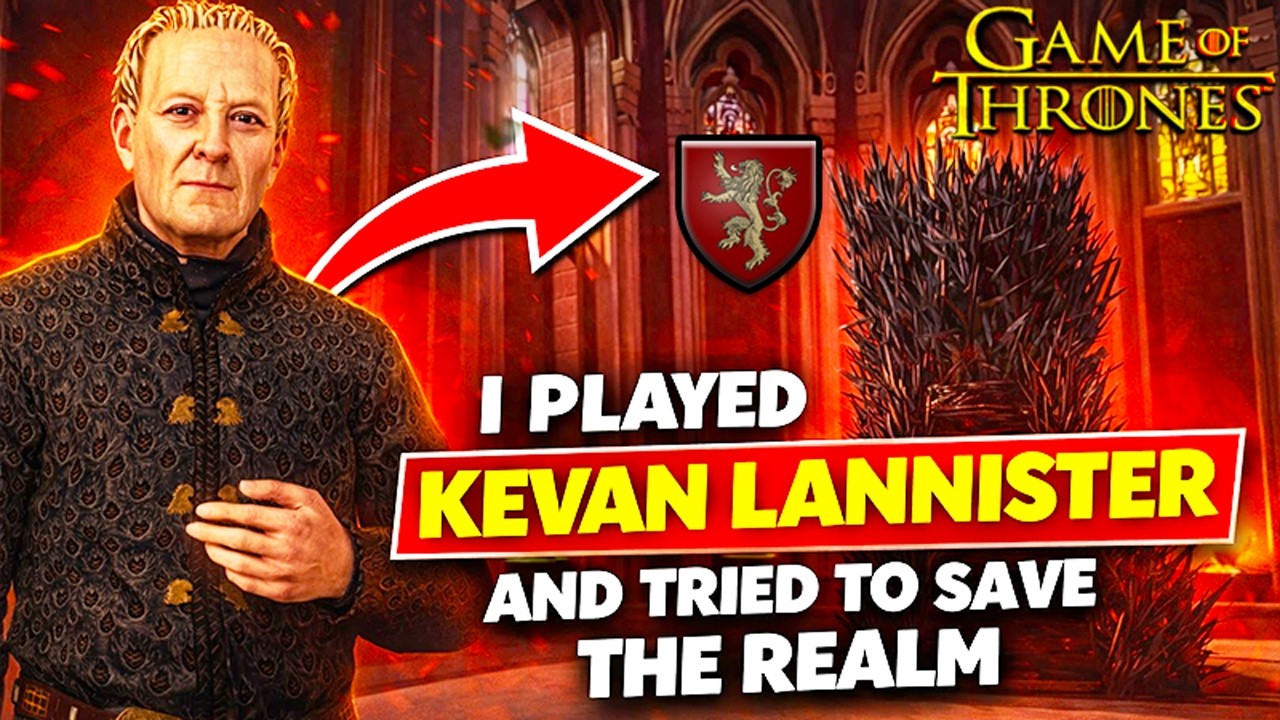I Played as Kevan Lannister and Tried to Save the Realm