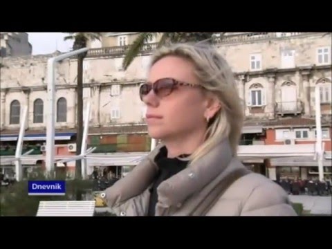 Новости 1 канала Хорватского телевидения, HRT 1 Dnevnik 09.02.16, русские туристы в Хорватии