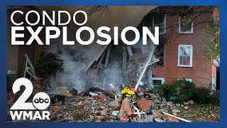 12 hurt after condo explosion in Gaithersburg