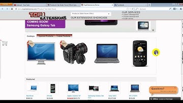 Product Tab Slider Hover Opencart