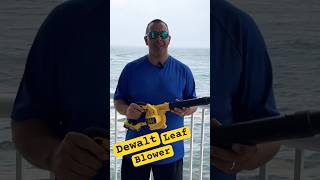 Dewalt Leaf Blower Puts In Work Dewalt Dce100 dewalt