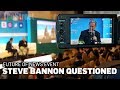 Steve Bannon Interview at FT Future of News Conference