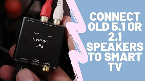 Connect Your Old 5.1/2.1 Speaker to Smart TV(Hindi) | RCA to Optical Connection