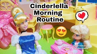 Princess Barbie Cinderlella Morning Routine Nenek Sihir Video Cerita Dongeng Anak Boneka Barbie