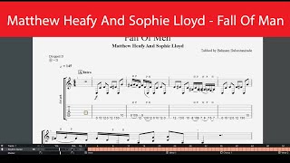 Matthew Heafy And Sophie Lloyd - Fall Of Man Guitar TAB(Drop D)