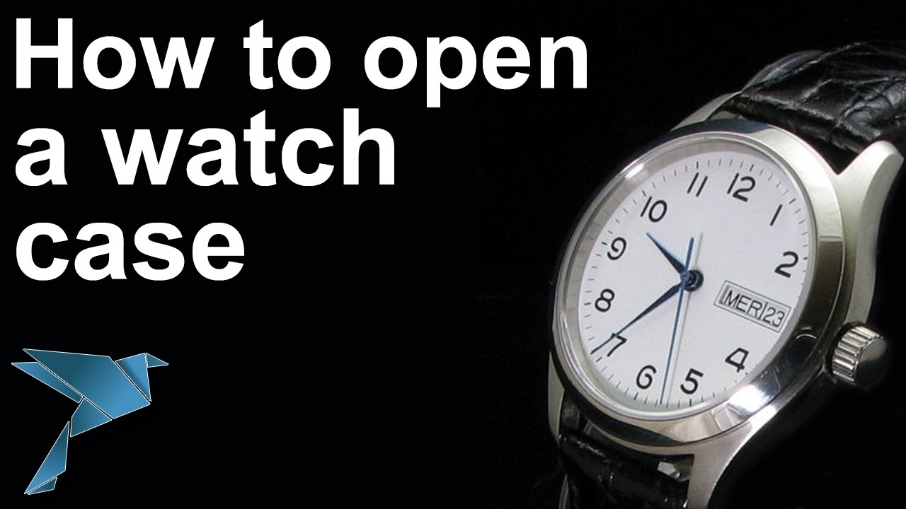 Watch you back. How to open a watch. Snap back to reality watch.