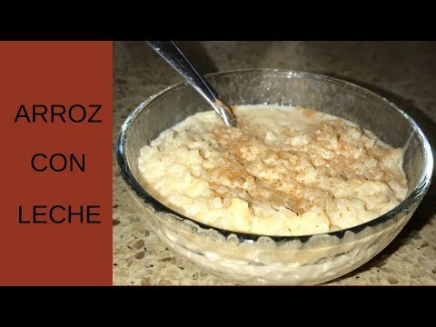 HOW TO MAKE RICE PUDDING (ARROZ CON LECHE)