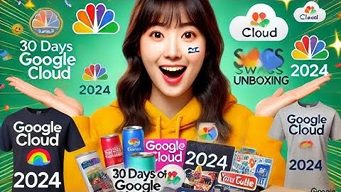 30 Days of Google Cloud 🔴 | Swags Unboxing | Goodies | 2024