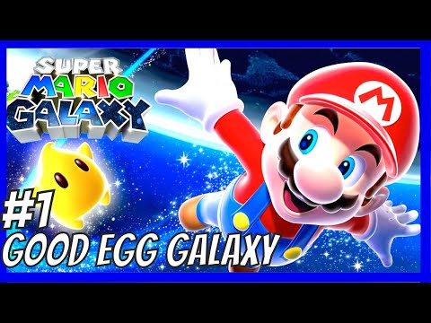 Super Mario Galaxy - Part 1 (1080p 60FPS 100%): Good Egg Galaxy