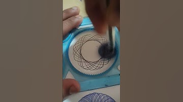 How many rotations did pen make in total? #spirograph #viralshort