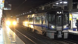 【4K】JR北陸本線　普通列車521系電車　ｻﾜJ04編成　金沢駅発車