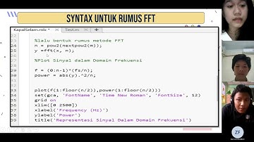 Filter Noise Untuk Mendeteksi Sinyal Suara Sonar Kapal Selam Menggunakan Metode FFT Berbasis MATLAB