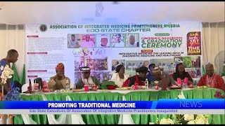 Edo State Executives Of Association Of Integrative Medicine Practitioners Inaugurated