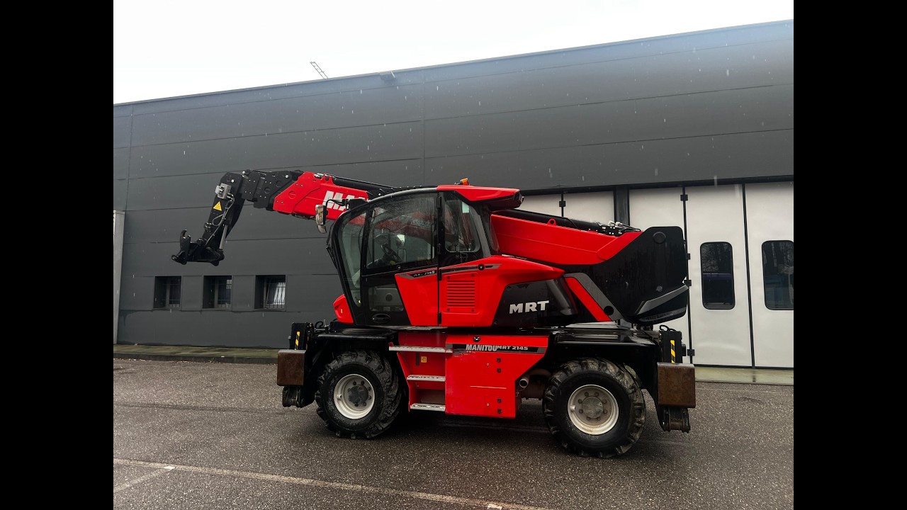 SOLLEVATORE TELESCOPICO ROTATIVO MANITOU MRT 2145 ANNO 2022