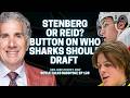 Stenberg or Reid? Button on Who San Jose Sharks Should Draft | Boyle on Signing Raddysh EP 128