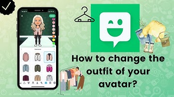 How to change the outfit of your avatar on Bitmoji?