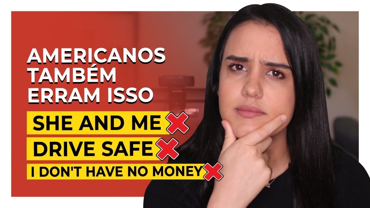 7 ERROS em INGLÊS que até OS NATIVOS cometem