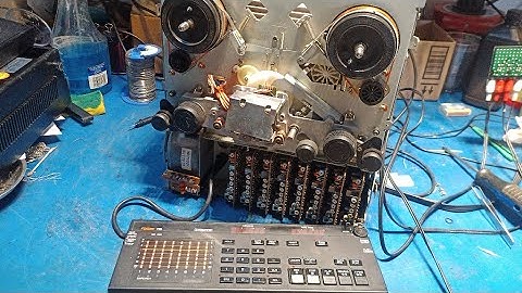 Fostex R8 restoration and troubleshooting - Part 1