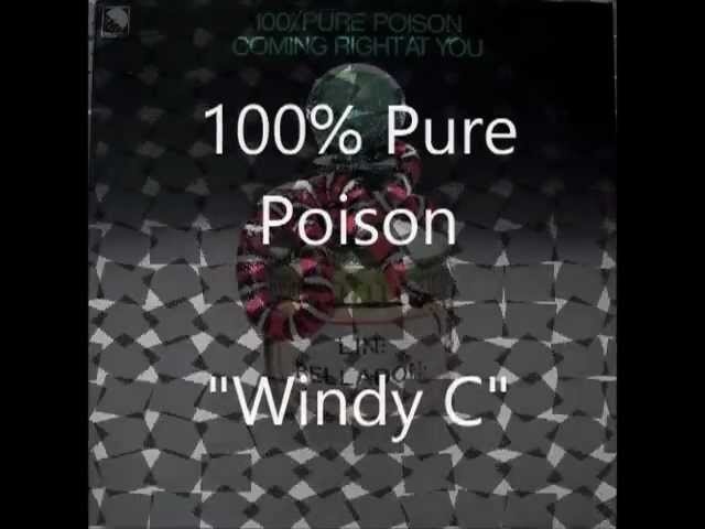 レア7インチダブル盤！100% PURE POISON / WINDY C 100% Pure