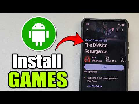 How to Install Games from Google Play Store on Android - Settings