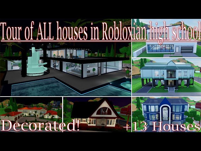 NOSSA CASA ARCO-ÍRIS (Roblox- Robloxian Highschool) 