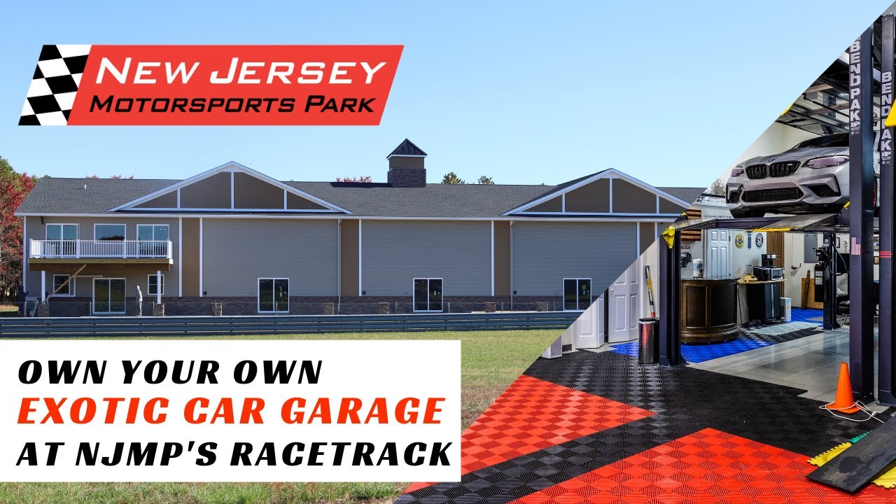 Exotic Car Garage Phases VI & VII Available NOW at NJMP!
