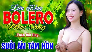 LK Nhạc Sống Thôn Quê Bolero Sưởi Ấm Tâm Hồn - Trữ Tình Bolero Phòng Trà 2025 - Ru Cả Xóm Ngủ Ngon