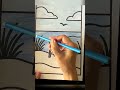 Cozy Ocean Coloring #coloringbook #relaxing #coloringbookpages #ocean #beach #adultcoloring