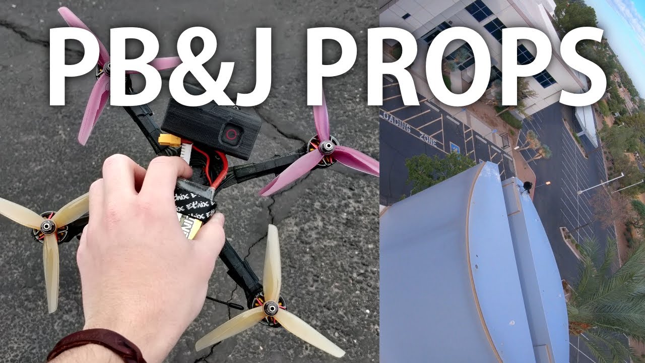 Trying ETHIX P3 PB&J PROPS! FPV Vlog