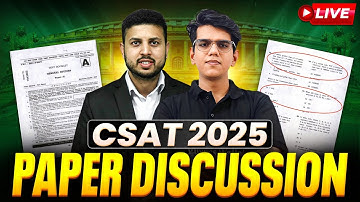 Complete UPSC CSAT 2025 Paper Analysis & Answer Key | UPSC Prelims 2025 | CSAT Paper | PWOnlyIAS