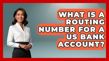 What Is A Routing Number For A US Bank Account? - Middle East Migraters