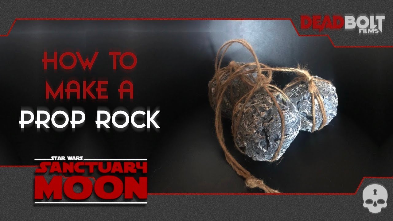 HOW TO MAKE A PROP ROCK - YouTube