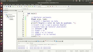 Aula 1 - Iniciando em C com CodeBlocks