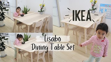 IKEA Lisabo Dining Table Set | Unboxing & Assemble | Impression to our very first IKEA Furniture