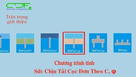 TÍNH SỨC CHỊU TẢI CỌC ĐƠN THEO C, φ