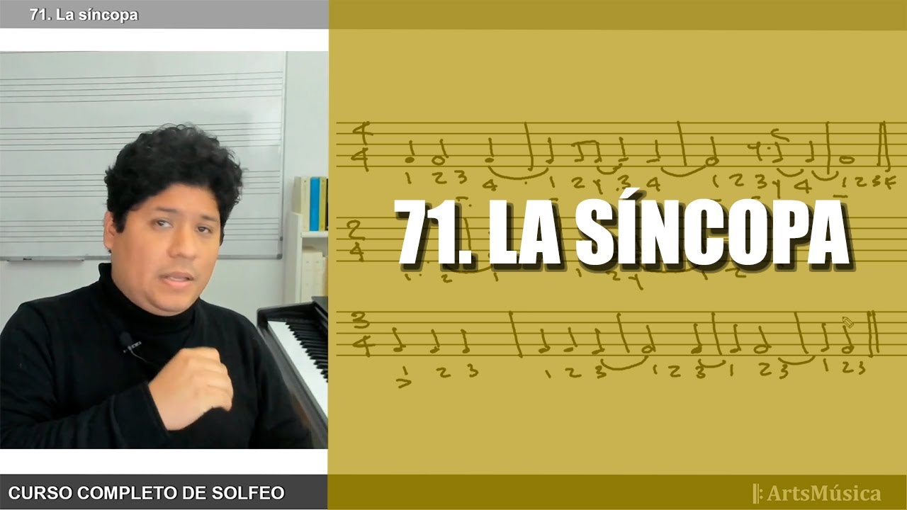 71. CURSO COMPLETO DE SOLFEO ♬: LA SÍNCOPA