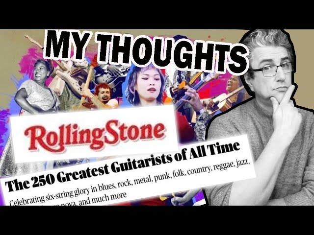 Rolling Stone Magazine Best Guitarists Of All Time
