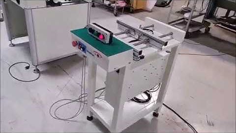 Vanstron 500mm SMT Transfer Conveyor Acceptance Video