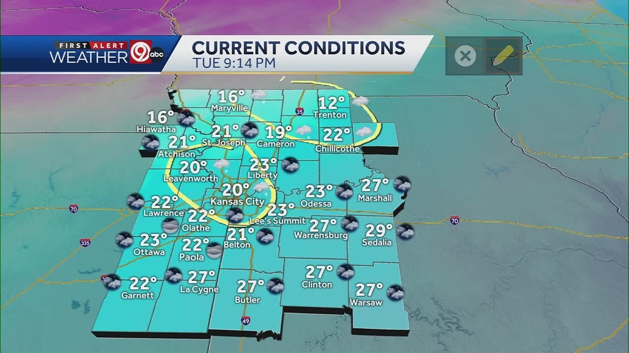 Kansas City weather: Winter storm to bring accumulating snow, with ...