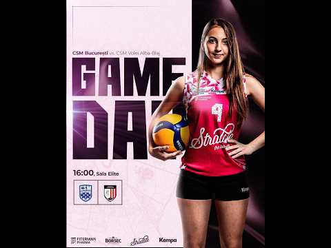 LIVE | 𝐂𝐒𝐌 𝐁𝐮𝐜𝐮𝐫𝐞𝐬𝐭𝐢 🆚️CSM Volei Alba Blaj | Volei A1F
