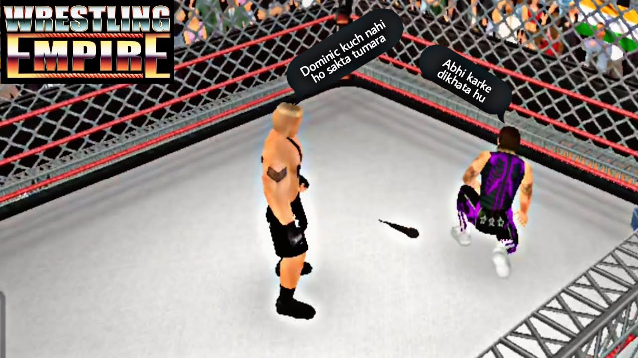 Dominic Mysterio called out Randy Orton in a Cage Match | Wrestling Empire 