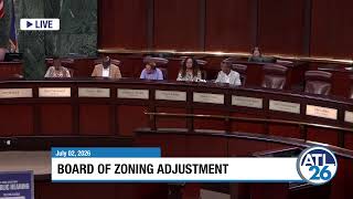 Board of Zoning Adjustment Meeting