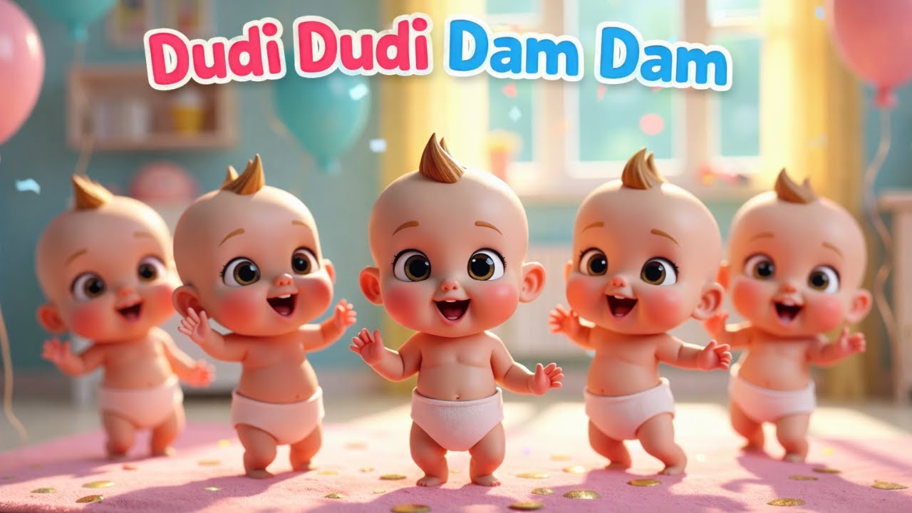 Dudi Dudi Dam Dam💃 | Dodi Dodi Dum Dum Kids Dance | Funny Kids Videos 