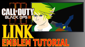 Call Of Duty: Black Ops 3: Emblem Tutorial - Link  (The Legend of Zelda) -