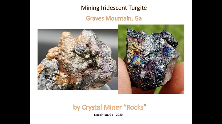 Mining Iridescent Turgite at Graves Mountain, GA