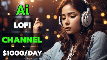 Create Your Own Monetizable LoFi Channel with AI | AI Generated LoFi Beats | Step by Step Tutorial