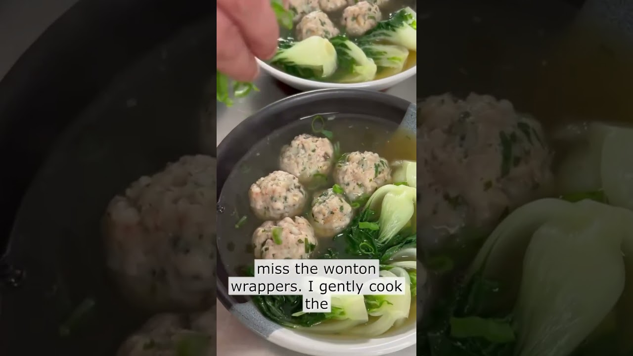 Easy Wonton Soup (Paleo, Keto, Whole30)