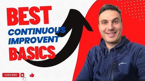 What are CONTINUOUS IMPROVEMENT BASICS for Beginners | Lean Six Sigma Basics Online Training