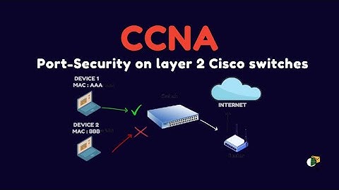 Port Security Explained | Cisco Layer 2 Switch Security – CCNA