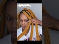 Wow, she knitted Yarn Box Braids in only ten minutes| Ft. Wavymy